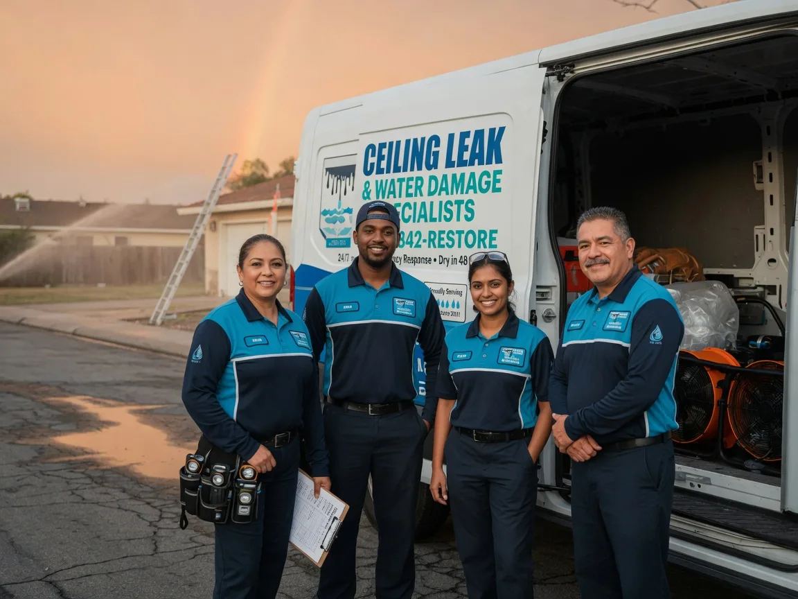 Ceiling Leak Cleanup company in Gay, WV